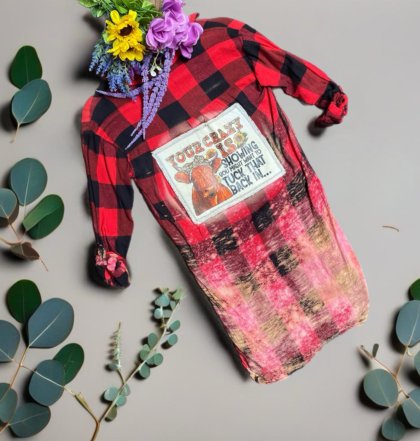 Crazy Showing Flannel