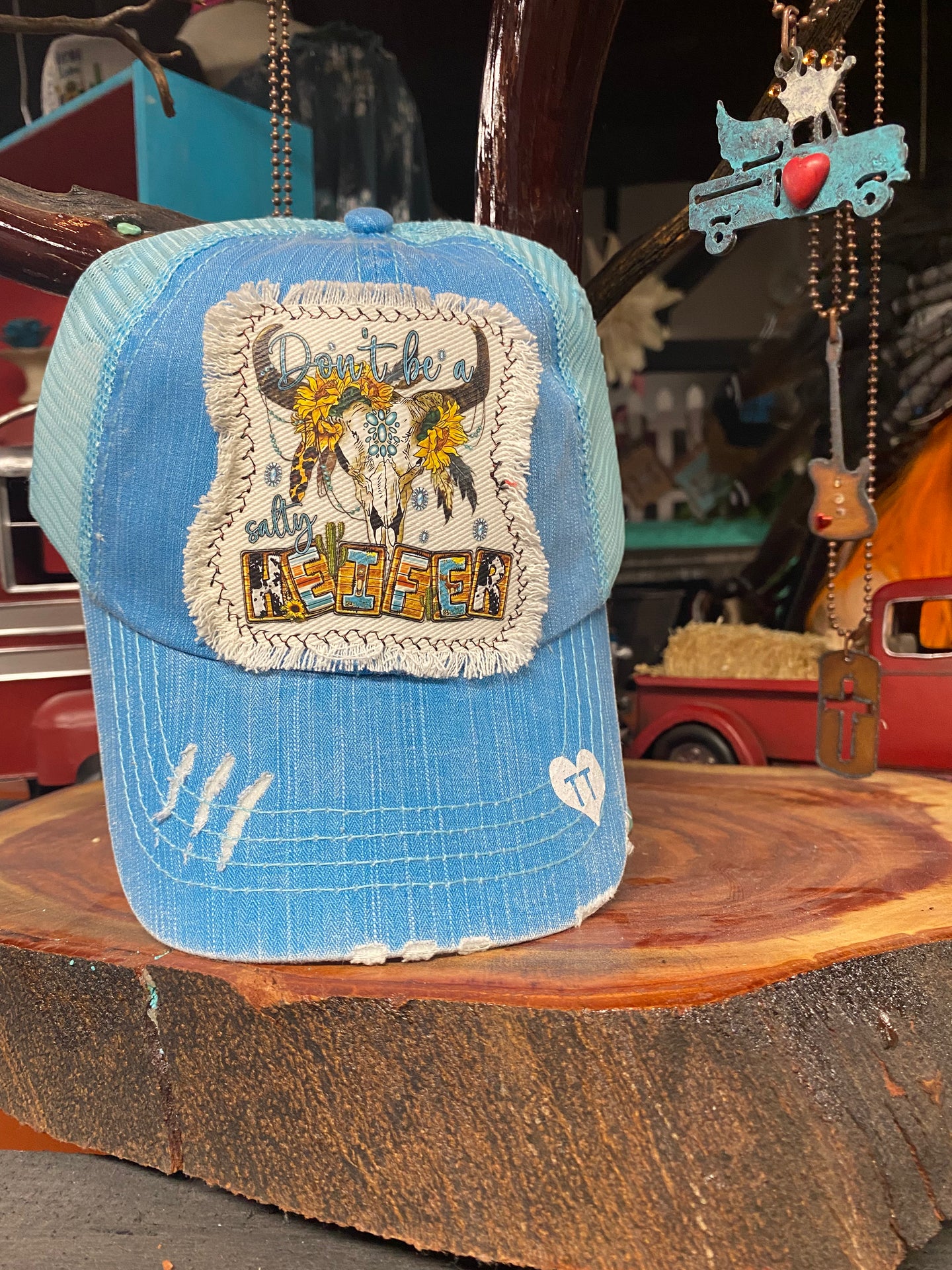 Vintage Salty Heifer