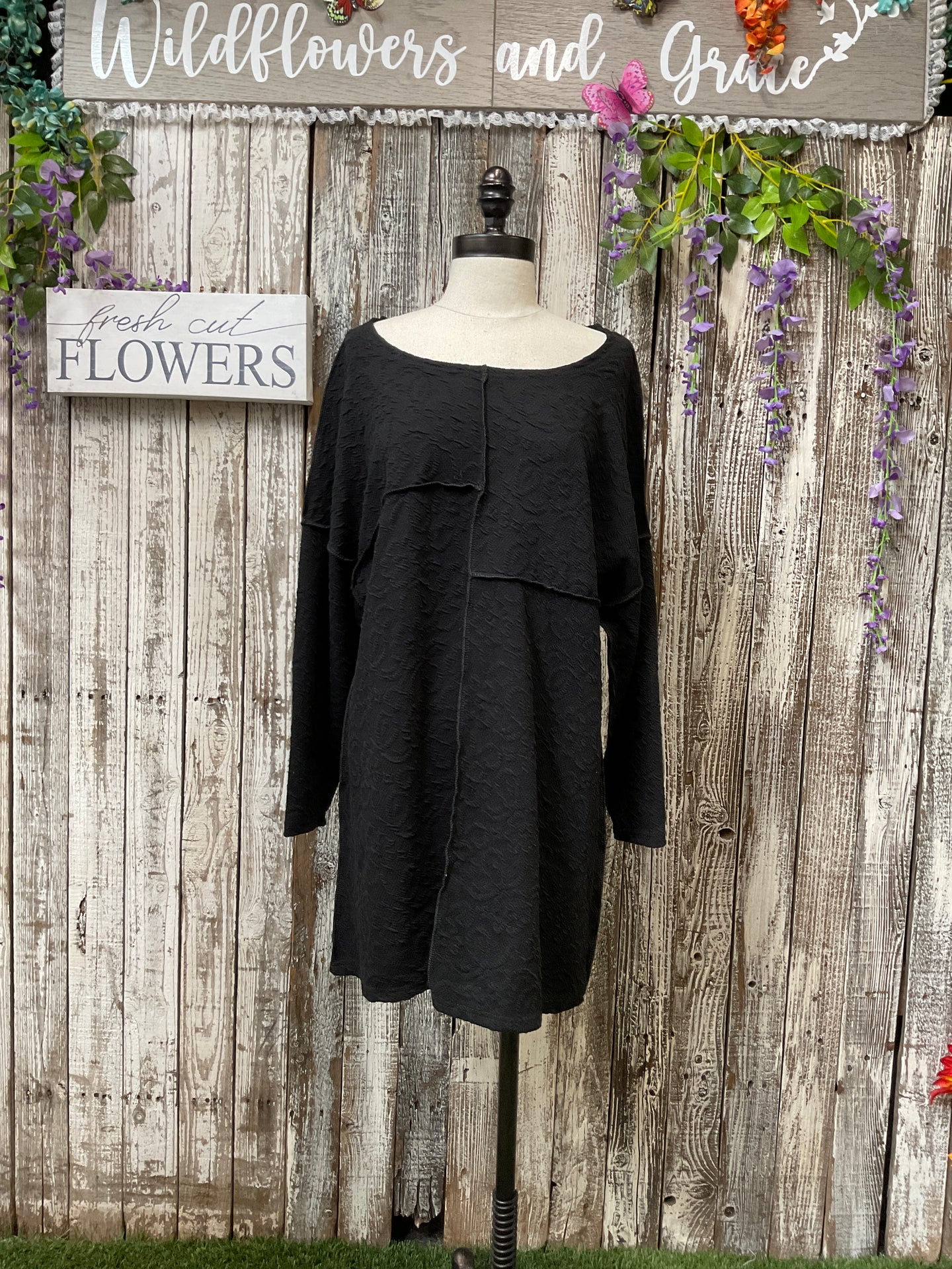 Floral Pieced Dress