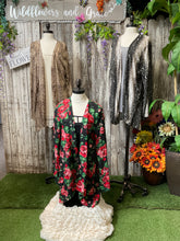 Load image into Gallery viewer, Long Sleeved long Sheer Kimono
