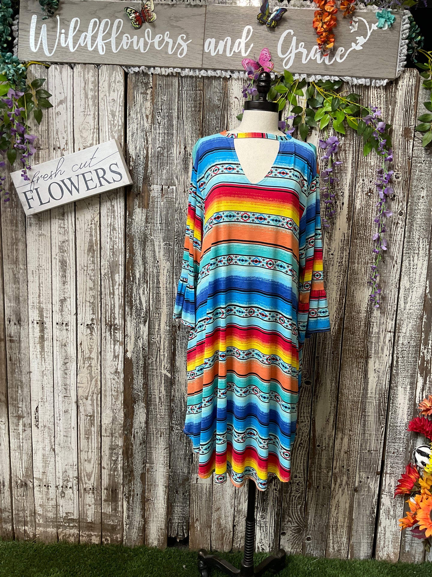 Serape Me Crazy Dress