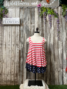 Strips Over Stars Tank