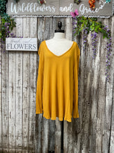 Load image into Gallery viewer, Golden V-Neck Top
