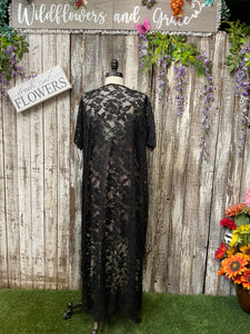 Long N Lacey Kimono