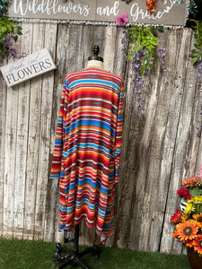 Sunrise Serape Cardigan