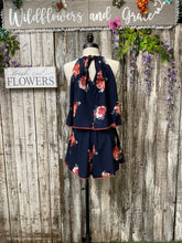 Load image into Gallery viewer, Flowers &amp; Tassels Romper
