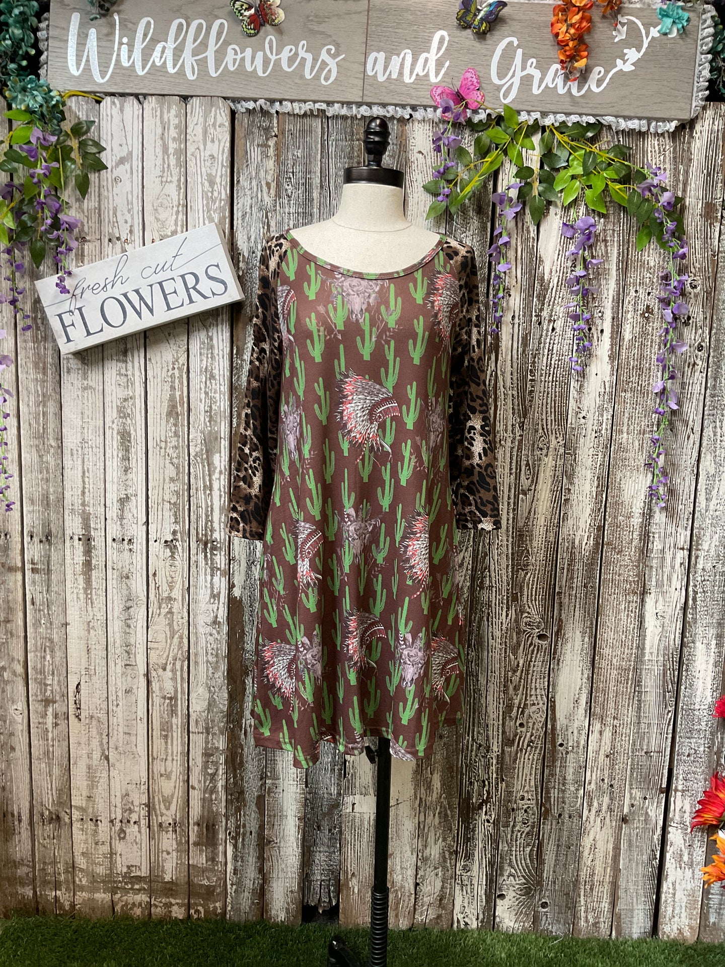Wild Native Living Dress