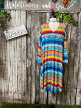 Load image into Gallery viewer, Serape Me Crazy Dress
