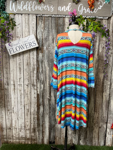 Serape Me Crazy Dress