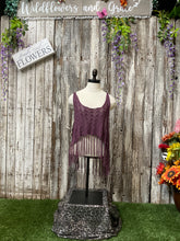 Load image into Gallery viewer, Knits &amp; Tassles Crop Tank
