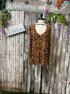 L&B Sassy Leopard Top