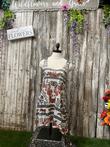 Be Vocal Flowers & Tribals Tank