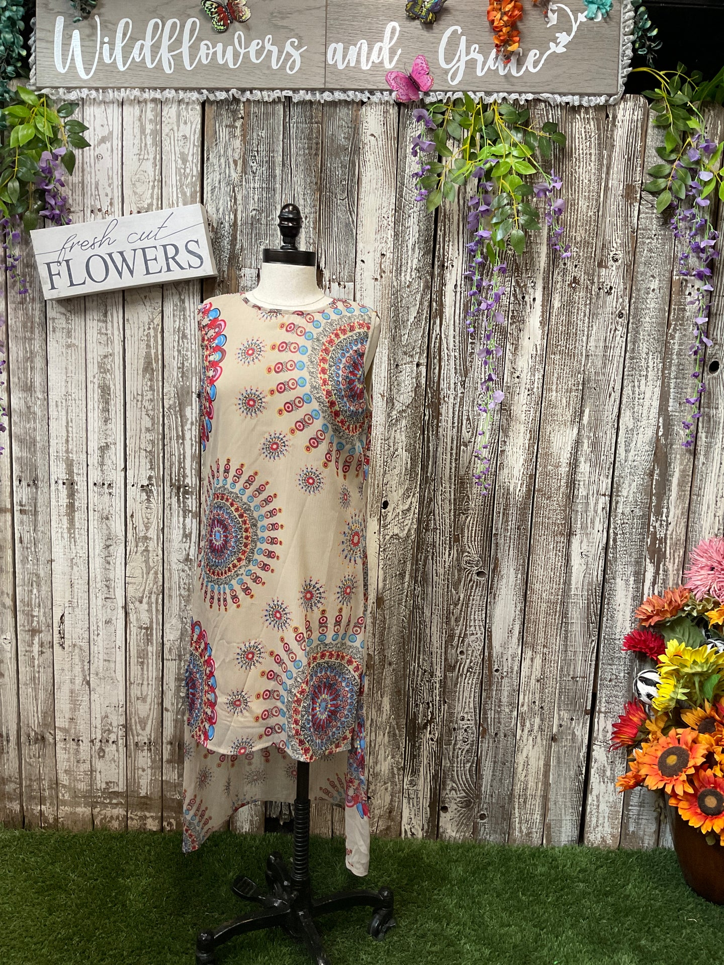 High/Lows & Geos Dress