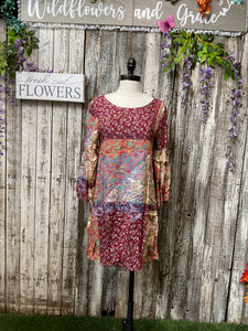 Criss Cross Floral Dress