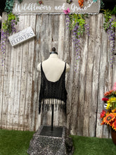 Load image into Gallery viewer, Knits &amp; Tassles Crop Tank
