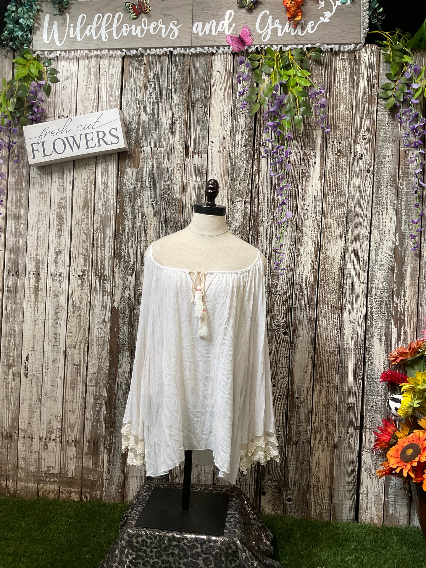 Open Sleeved Boho Top