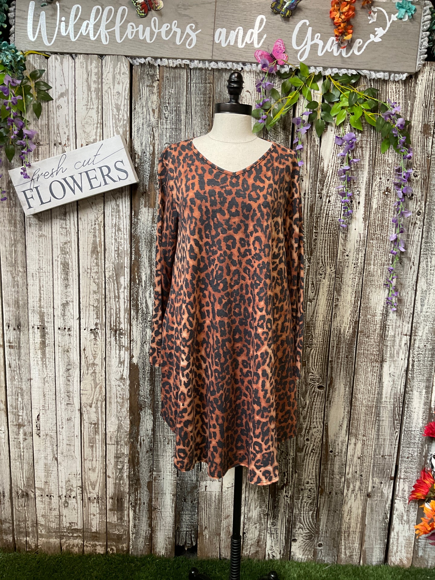 L&B Leopard Dress
