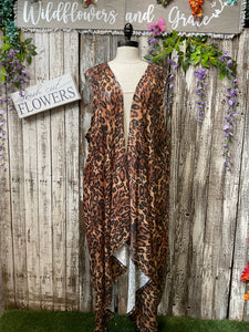Lucky in Sequence Vest Cardigan