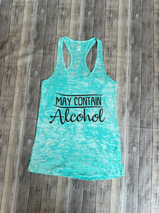 May Contain Alcohol Tank
