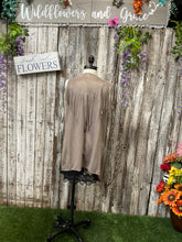 Load image into Gallery viewer, Taupe Suede Fringe Vest
