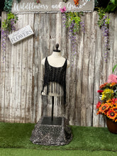 Load image into Gallery viewer, Knits &amp; Tassles Crop Tank
