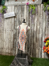 Load image into Gallery viewer, Be Vocal Aztec Orang N Bluez Tank
