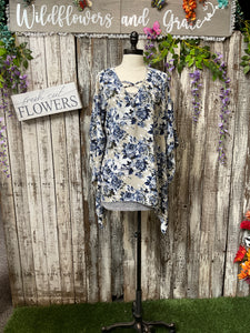 Cross Neck Tunic Pancho