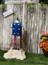 Load image into Gallery viewer, Americana Fringe Vest &#39;
