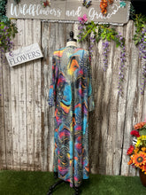 Load image into Gallery viewer, Lucky Butterfly Long Kimono
