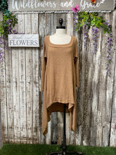 Load image into Gallery viewer, Side Flare Sweater Top
