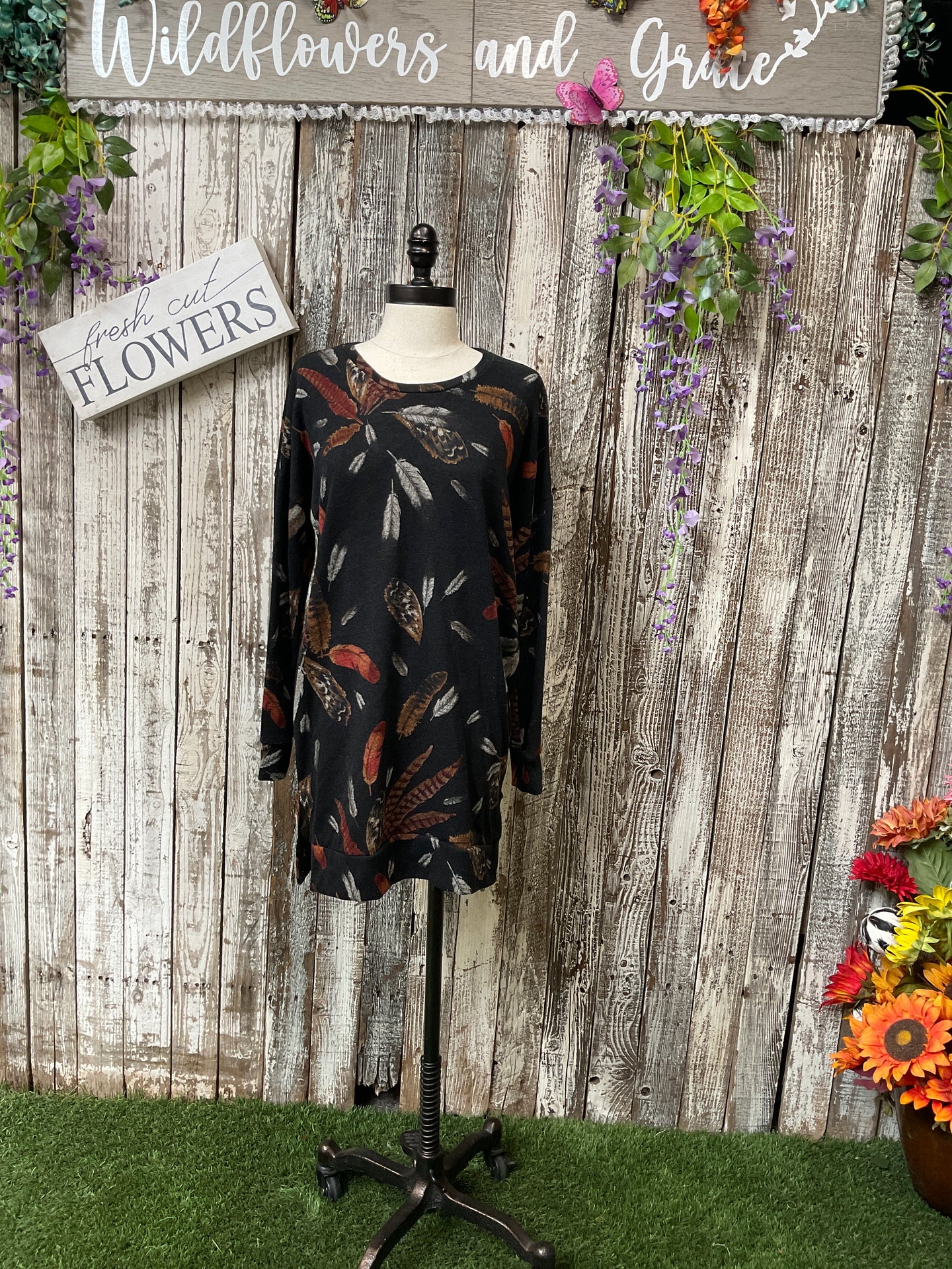 Feather it Up Dress