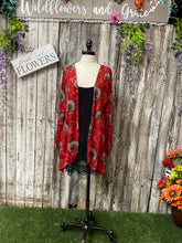 Load image into Gallery viewer, Red Headress Kimono
