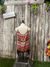 Load image into Gallery viewer, Geos &amp; Tassles Tunic Tank Top
