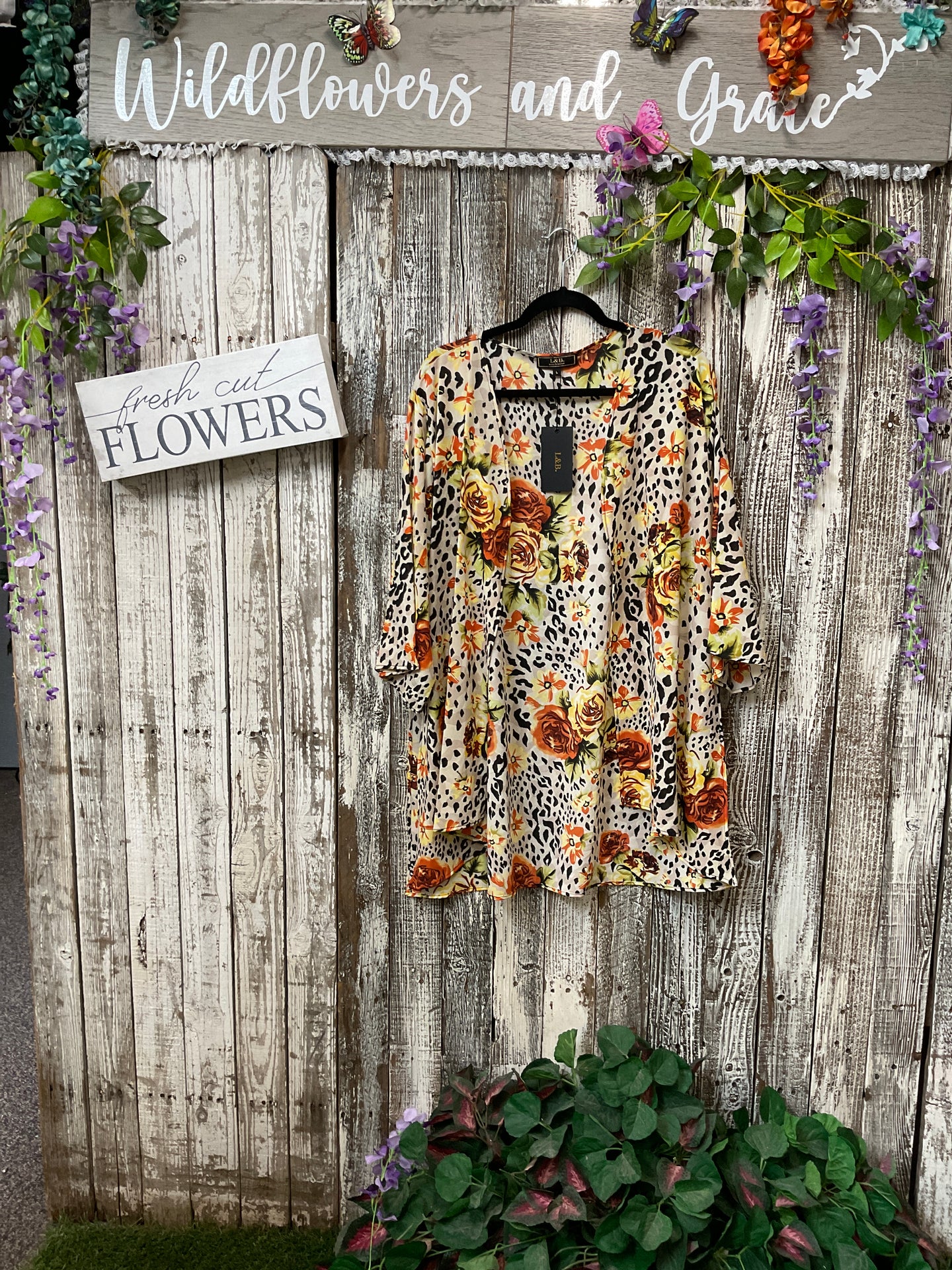 Lucky Leopard- Cardigan
