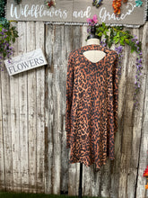 Load image into Gallery viewer, L&amp;B Leopard Dress

