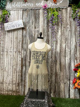 Load image into Gallery viewer, “Cowboy Take Me Away” Tank Top
