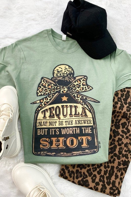 Tequila Shot Tee Artichoke