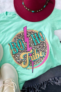 Boho Tribe Tee Mint